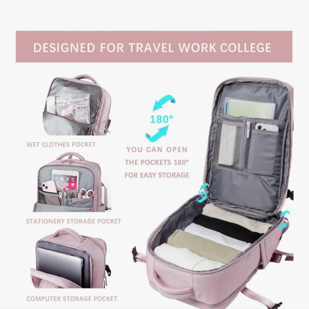 Pink Backpack - Picture 9 of 10